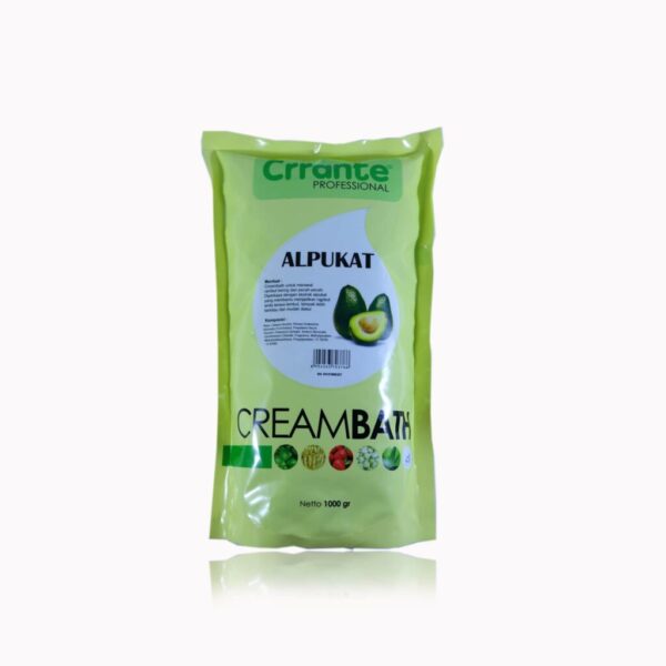 crrante creambath refill alpukat 1kg