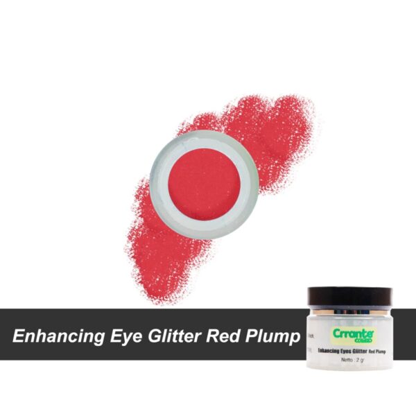 eye gliter red plump