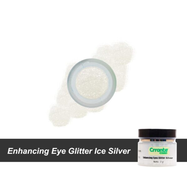 eye gliter silver